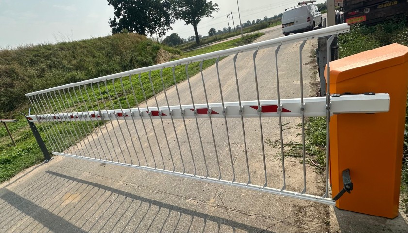 Parkeertechniek bij boerderij
